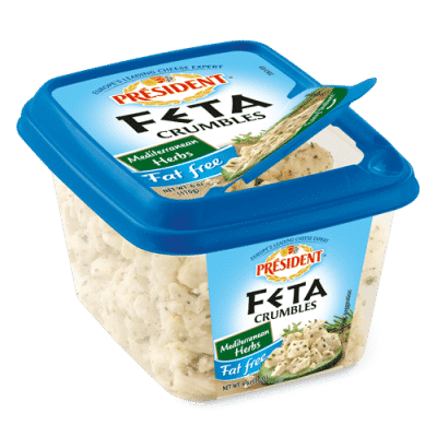 President® Fat Free Feta Crumbles - Mediterranean Herbs