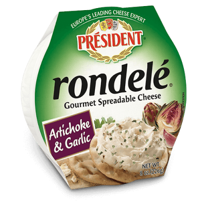 Rondelé® by Président® 8 oz Artichoke & Garlic