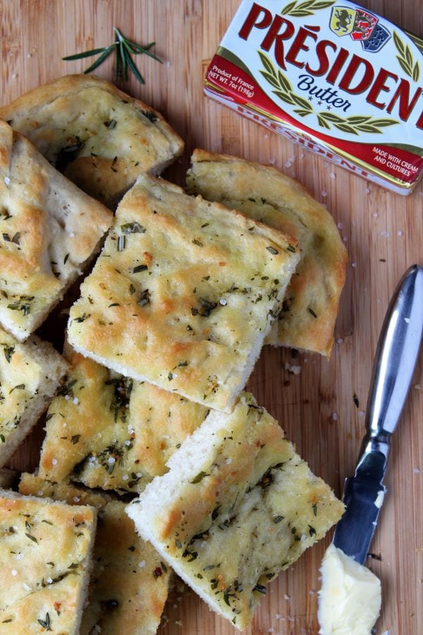 Buttery Focaccia For A Crowd