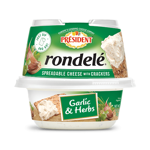 HARD CHEESE Spread with GARLIC
